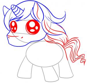 kak risovat edinoroga chibi2807