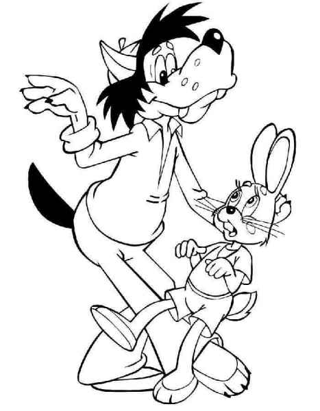 Волк и заяц