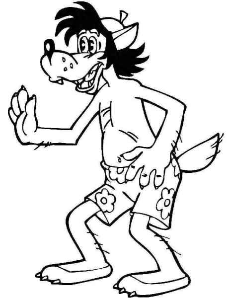 Волк в трусах