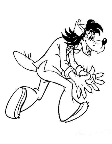 Волк крадется