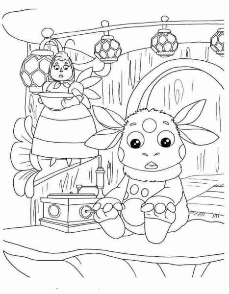 Лунтик и баба Капа