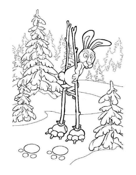 Заяц оставляет следы