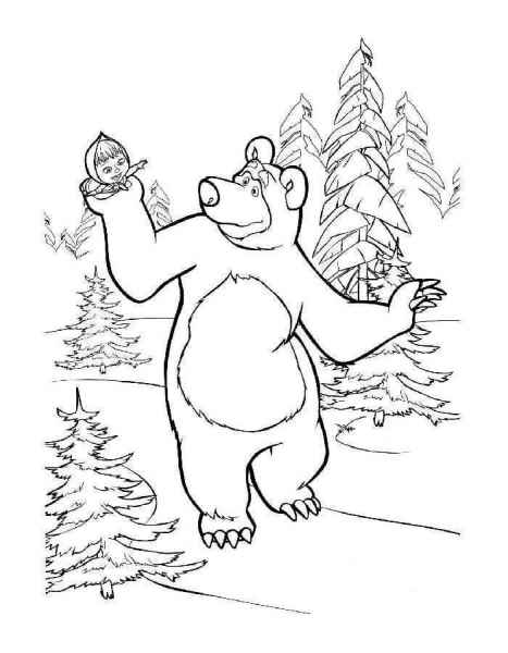 Медведь и Маша