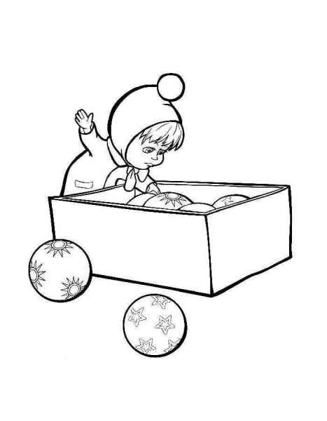 Маша и игрушки