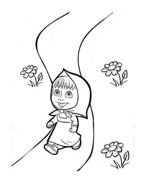 Маша гуляет