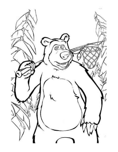 Медведь идет на рыбалку