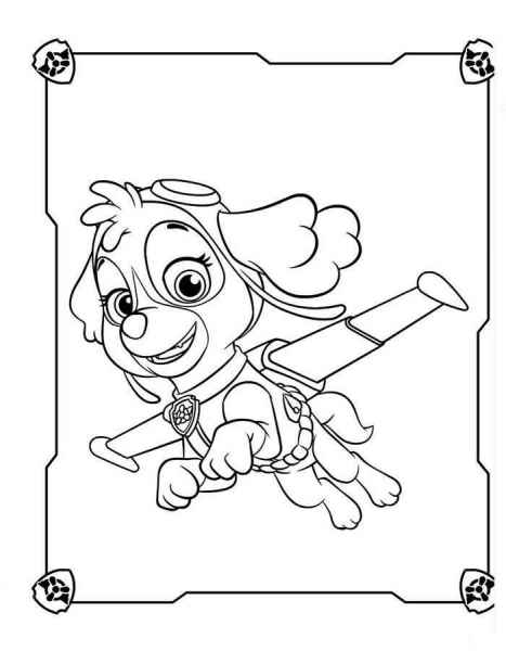 Щенячий патруль Скай