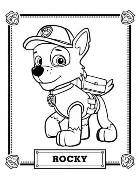 Рокки щенячий патруль