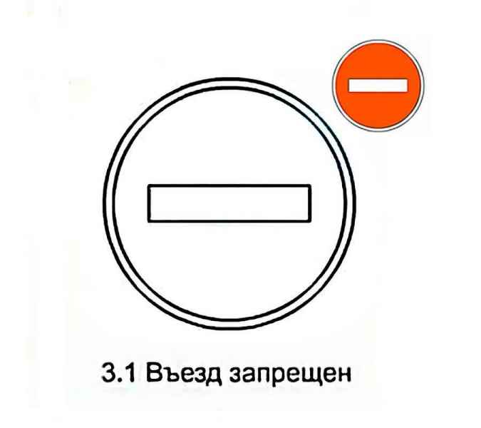 Въезд запрещен