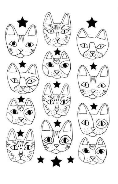 Мордочки котов