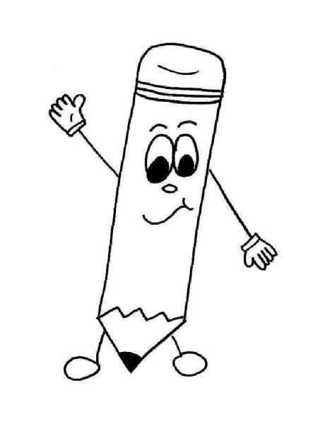 Карарндаш с глазами