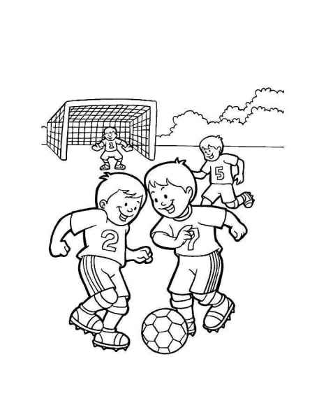 Футбол на поле