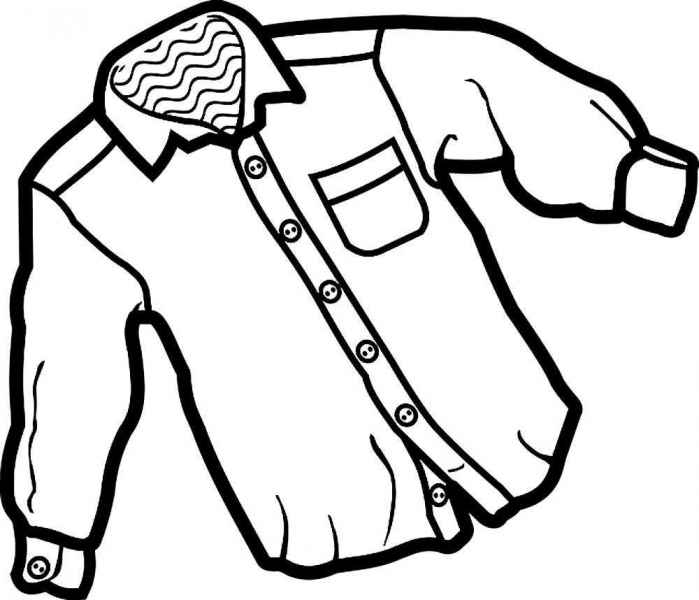 Рубашка с карманом