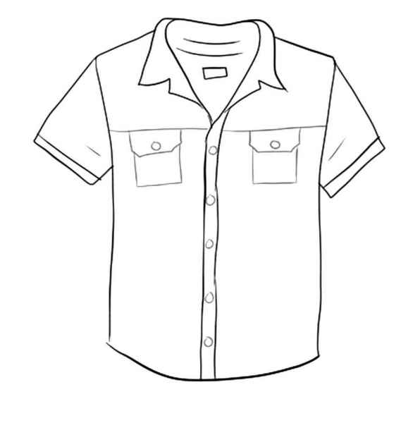 Рубашка рукава-фонарики