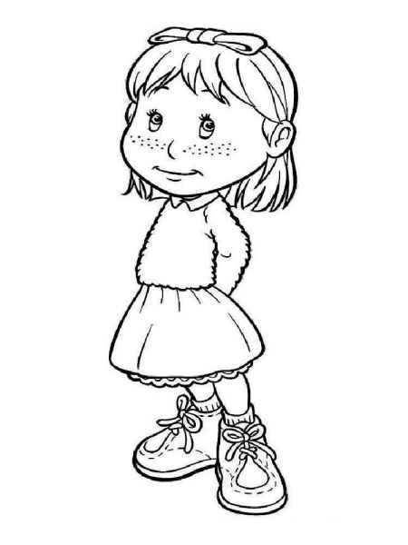 Девочка с веснушками