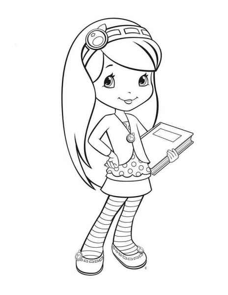 Девочка в ободке