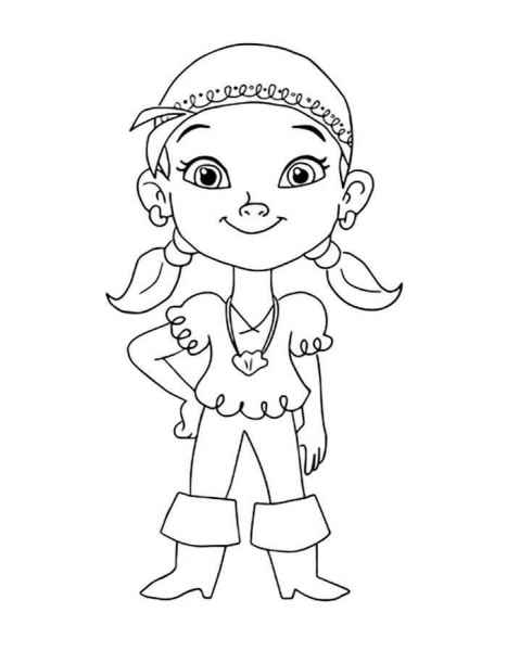 Девочка пиратка