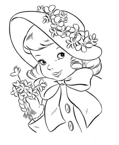 Девочка в шляпе