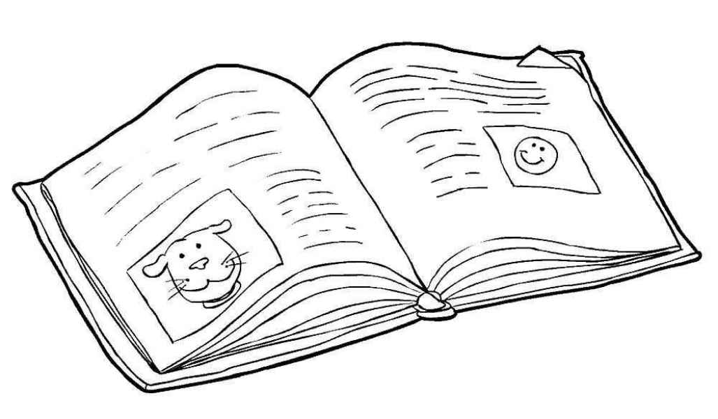 Разворот книги