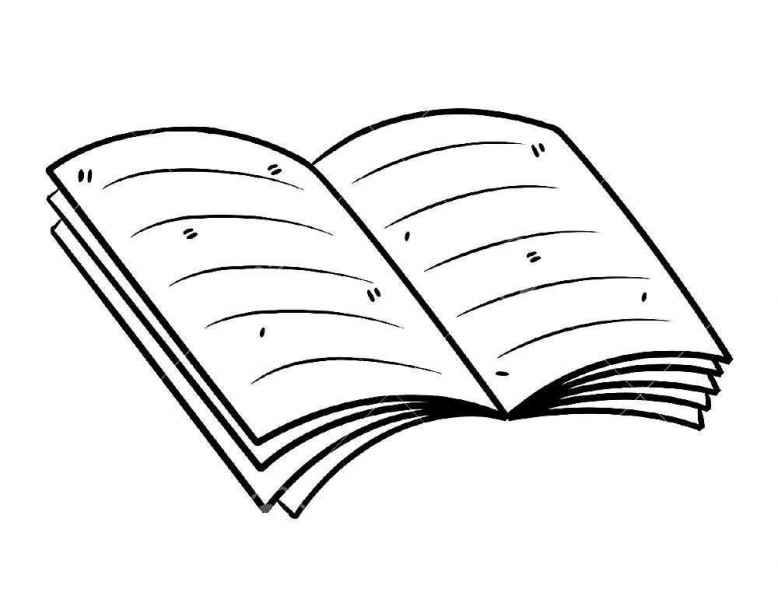 Книга на столе