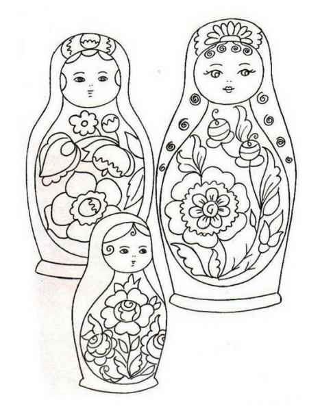 Три матрешки