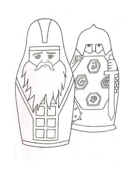 Две матрешки