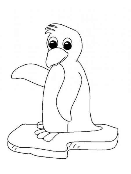 Пингвин машет