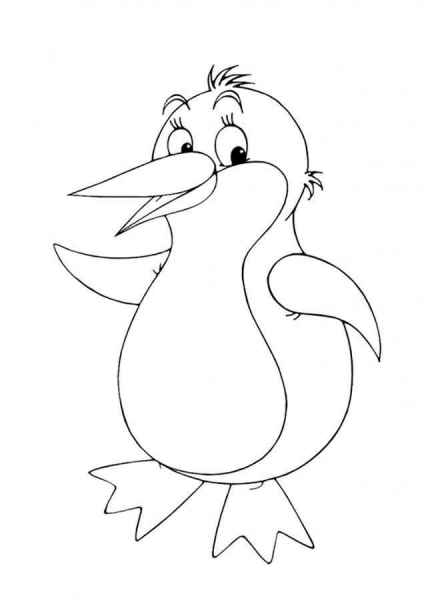 Довольный пингвин