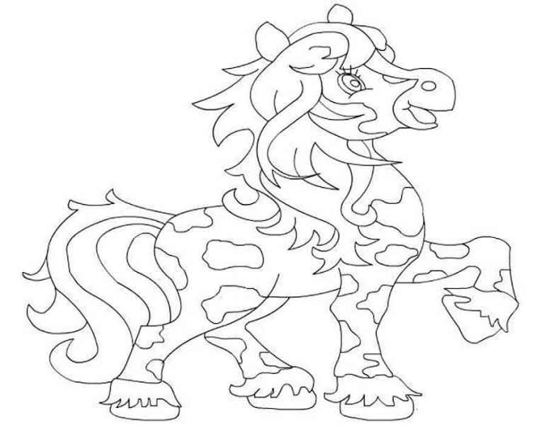 Пони в пятнах