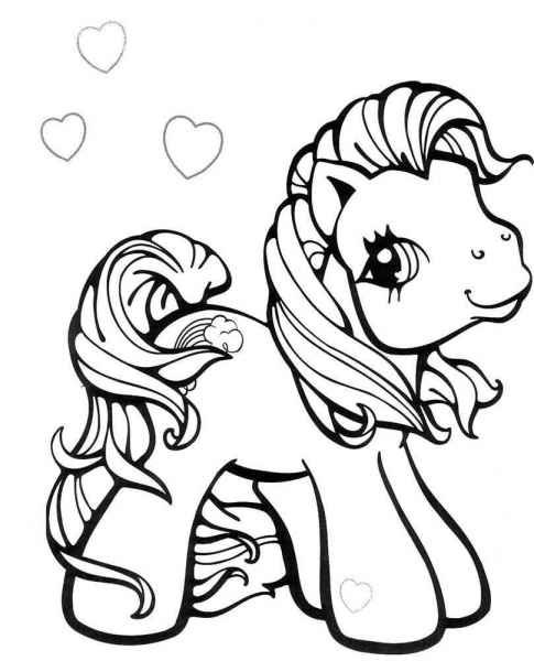 Пони на ветру