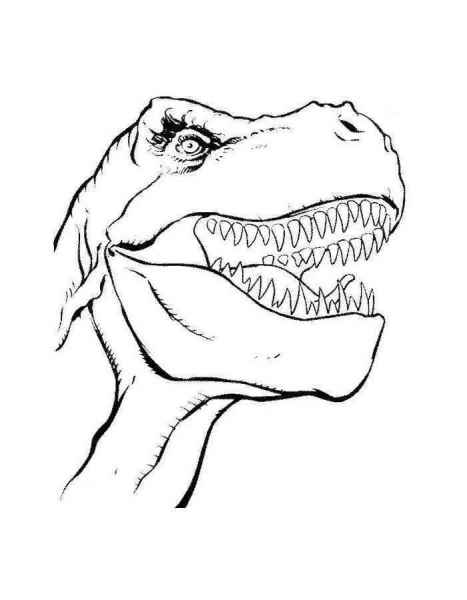 Морда динозавра