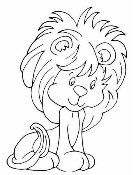 Львенок из мультика