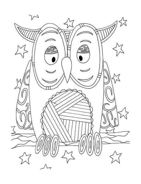 Уставшая сова