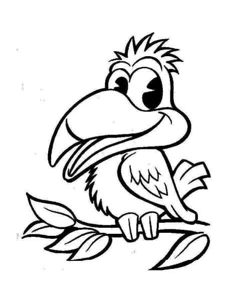 Птичка ворона