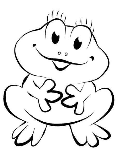 Красивая лягушка 