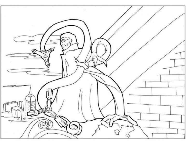 Монстр из человека паука