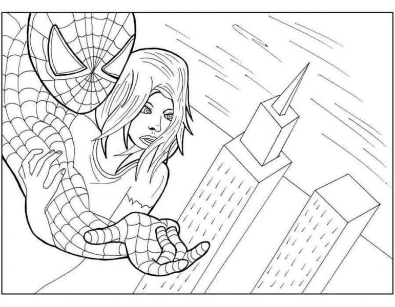 Человек паук и мэри джейн