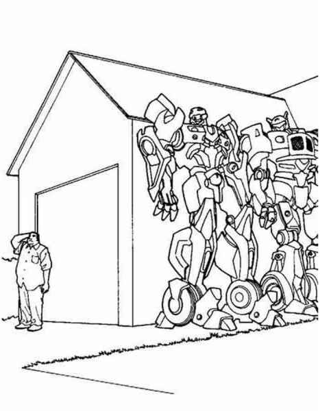 Трансформеры за домом