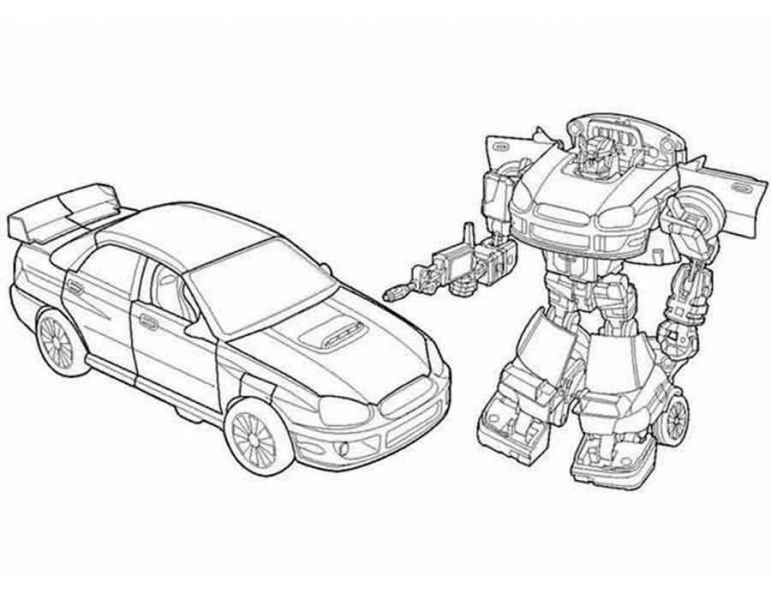 Трансформер и машина