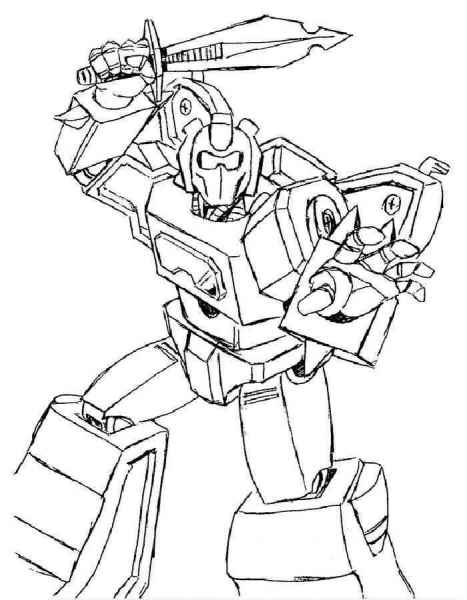 Трансформер в бою