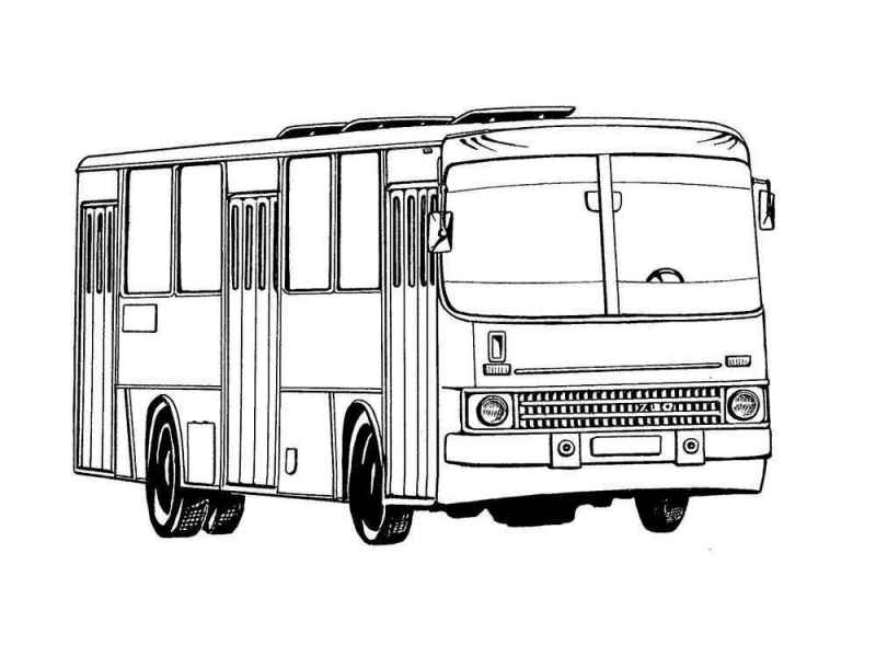 Современный автобус