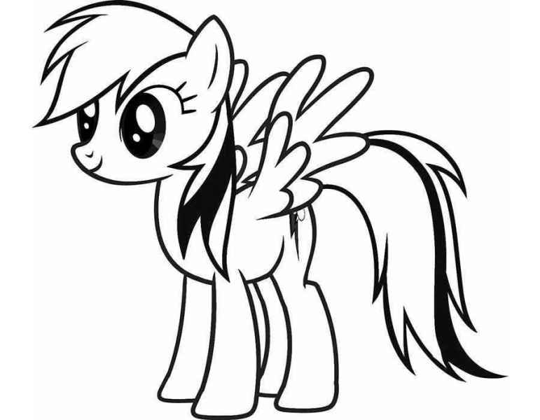 Маленькая Радуга Дэш