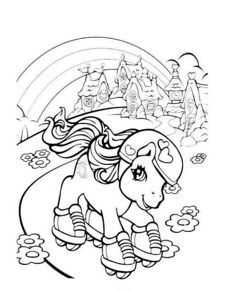 Пинки пай на роликах