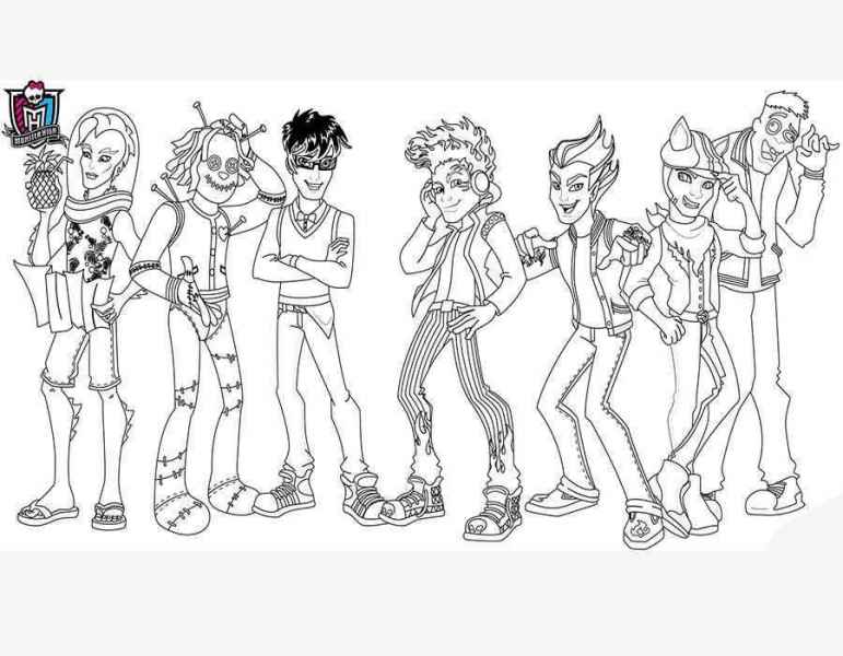 Монстр хай герои 