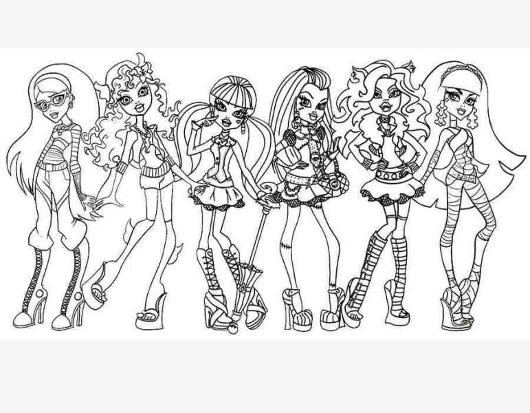 Монстр хай герои