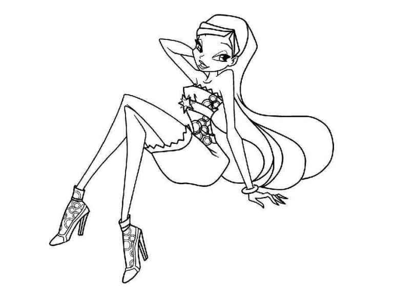 Стелла в туфлях