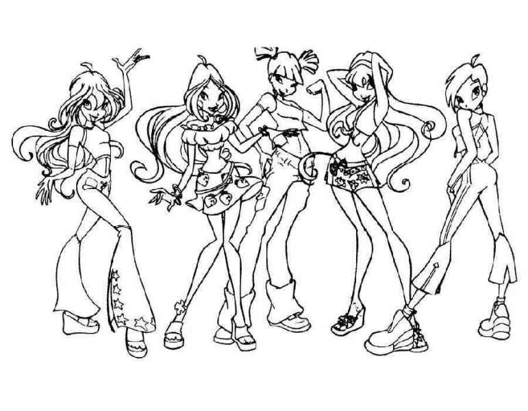 Девочки винкс