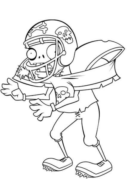 Зомби в шлеме