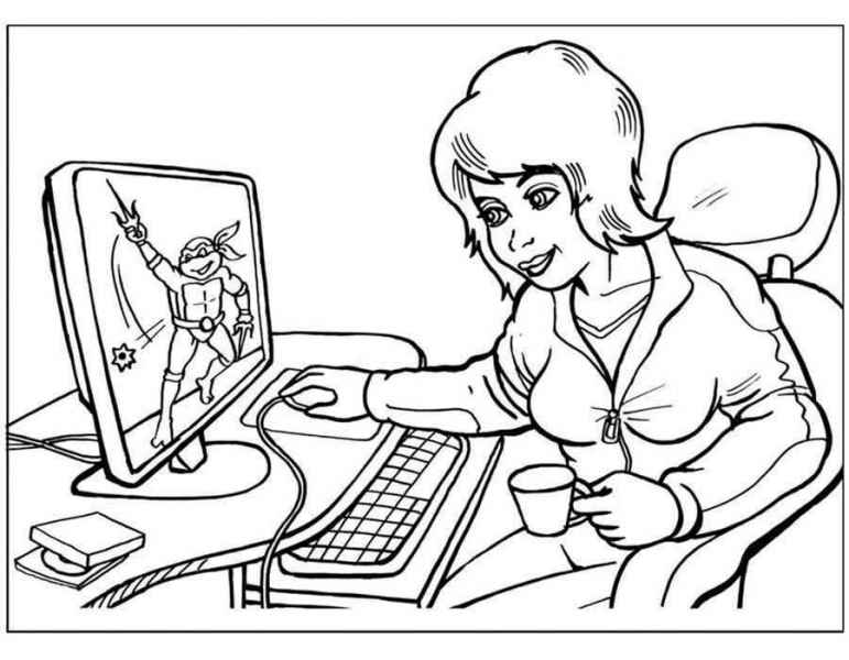 Ниндзя в экране