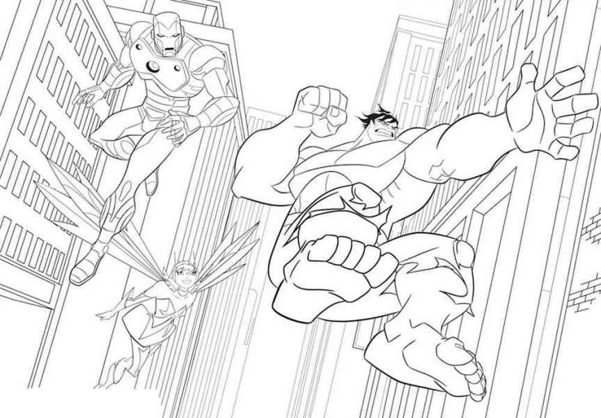 Халк и железный человек